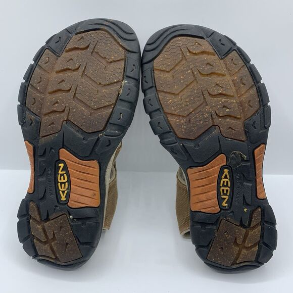 Keen Newport H2 Men\'s Drawcord Tan, Brown & Orange Hiking Sandals Size 8
